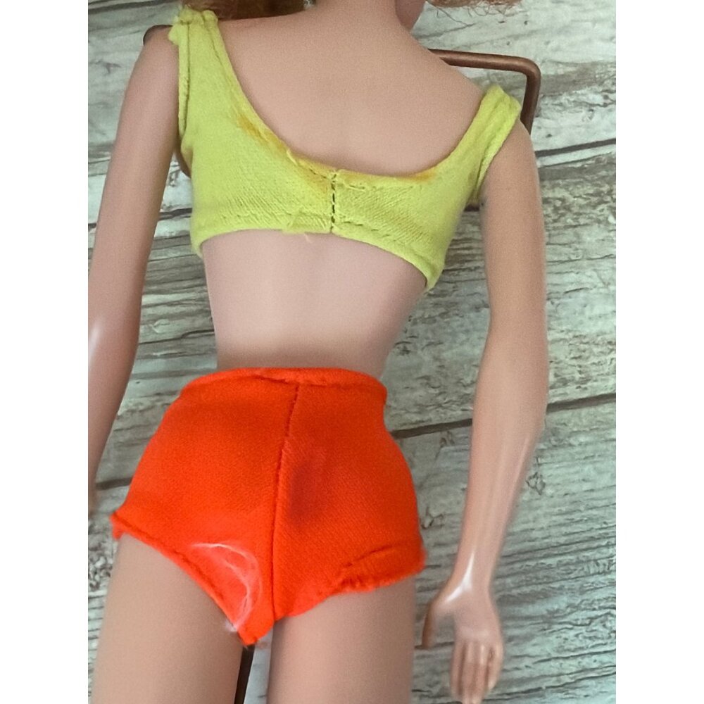 Vintage Original 1962 Barbie Midge Titian Doll #860 w/Swimsuit Shoes & Box - Picture 16 of 16